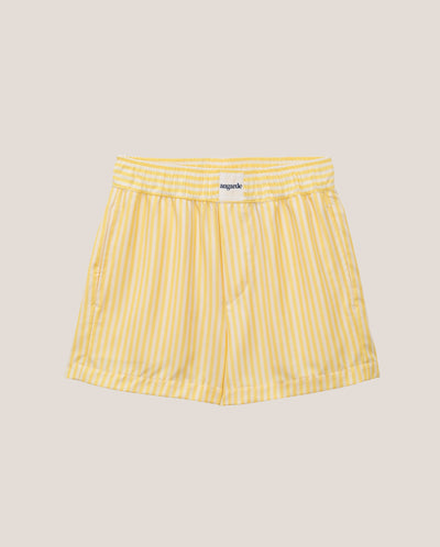 Men's pajama shorts, lemon